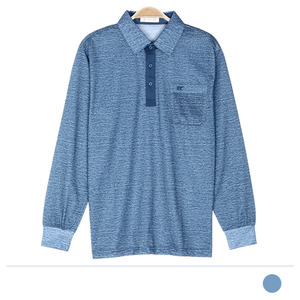 MTSS18036 보카시 블루 골프 티셔츠